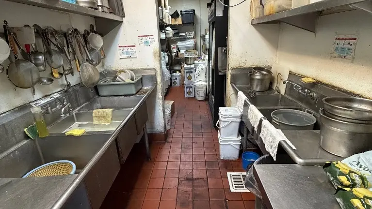 Dishwasher and Prep Area