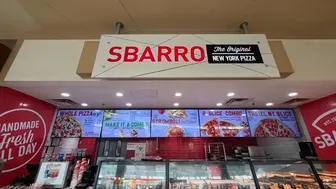 Established Sbarro Pizza in Cumberland Mall, GA