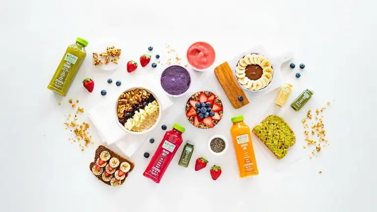 Healthy Smoothie, acai bowls, cold pressed juices