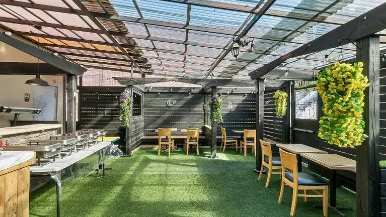 Patio and Bar Patio and Bar