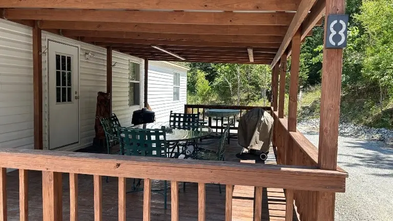 Bear Cabin Rear Deck Bear Cabin Rear Deck