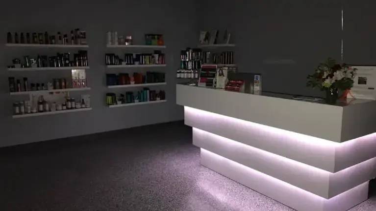 Front Desk at night Front Desk at night