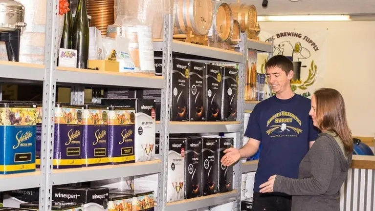 Inventory to meet the needs of a wide array of hobbyists as well as commercial breweries