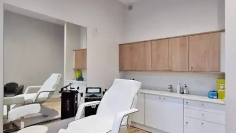 Several treatment rooms and equipment
