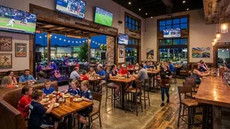 Sports-Themed Family Bar & Grill with Full Liquor
