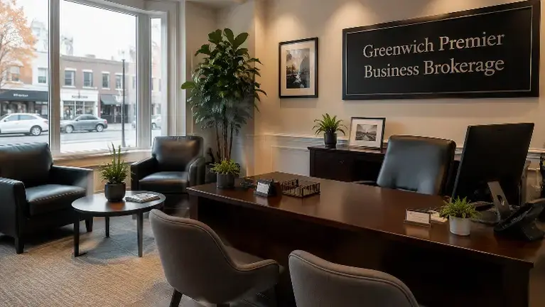 Photo of Office Biz for Sale Executive-Level Business Brokerage Greenwich, CT Opportunity Photo of Office Biz for Sale Executive-Level Business Brokerage Greenwich, CT Opportunity