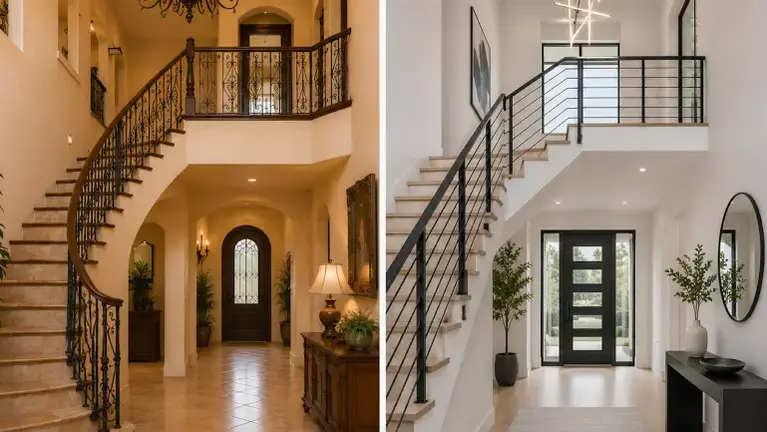 Before and After Renovation