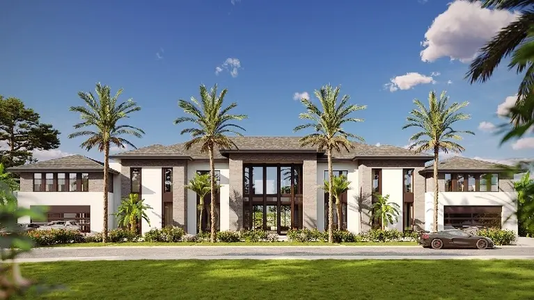 New Asian Style Spec Home in Palm Beach