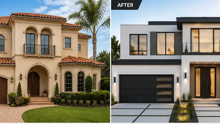 Before and After Renovation