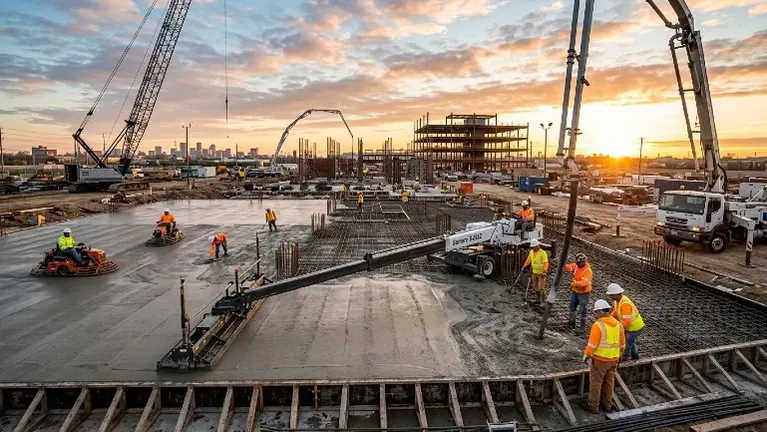 Commercial laser screed & precision concrete finishing operations Commercial laser screed & precision concrete finishing operations