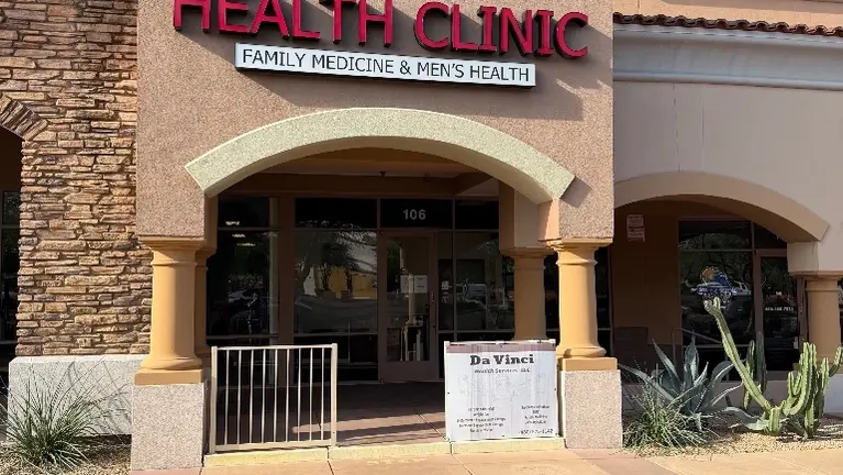 Front of clinic