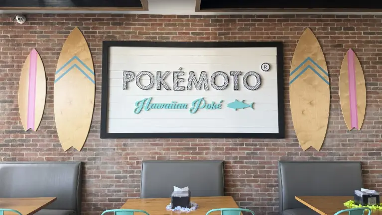 Interior Pokemoto Sign 