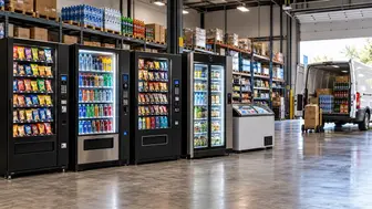 Turnkey Vending Route with Smart Coolers, Van and Warehouse