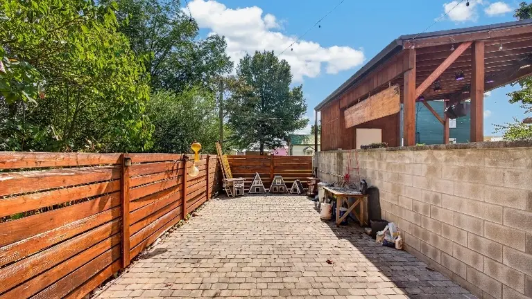 Private patio