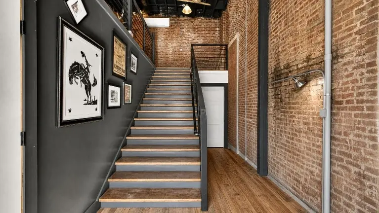 Stairway to upstairs / 3500 sq ft apartment