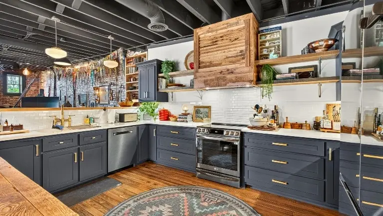 Kitchen / Living / Office / Dinning upstairs / 3500 sq ft apartment