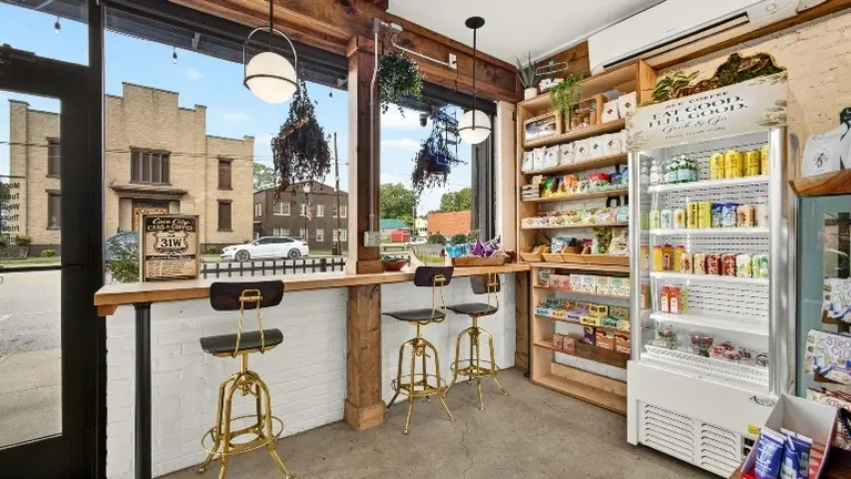 Interior – Front Windows & Street View